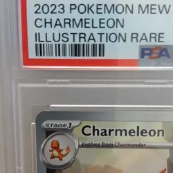 2023 POKEMON MEW EN-151 ILLUSTRATION RARE #169 CHARMELEON PSA 10 - Image 3
