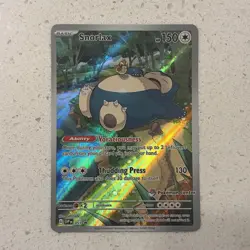 Snorlax 051 (Pokemon Center Exclusive) - 151 PC ETB Promo - NM - Image 1