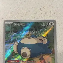 Snorlax 051 (Pokemon Center Exclusive) - 151 PC ETB Promo - NM - Image 2