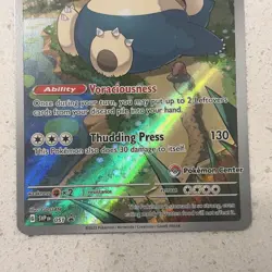 Snorlax 051 (Pokemon Center Exclusive) - 151 PC ETB Promo - NM - Image 3
