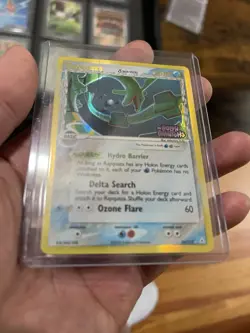 Pokemon Rayquaza Delta Species Holo Rare 16/110 Holon Phantoms CLEAN - Image 2