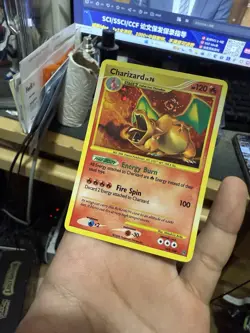 Pokemon Charizard 103/100 Stormfront Holo Secret Rare 120 HP English - Image 1