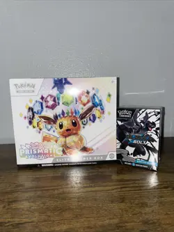 Pokemon Prismatic Evolutions ETB • Black Bolt Bundle • Factory Sealed - Image 1