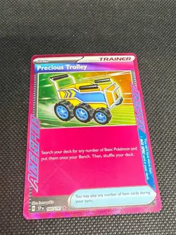 Precious Trolley 185/191 ACE SPEC Rare Surging Sparks Pokemon Near Mint - Image 1