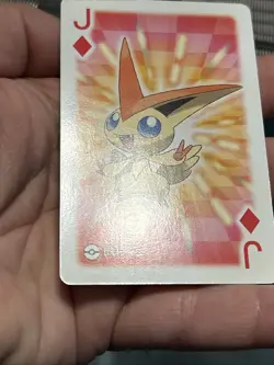 Victini Pokemon Playing Poker Pokeball Nintendo Japanese Very Rare J Diamond - Image 4