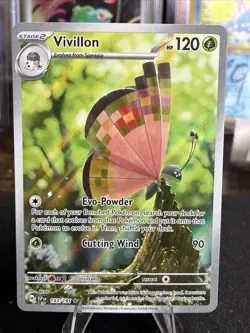 Vivillon 193/191 Sv08: Surging Sparks Pokemon TCG 2024 NM - Image 1