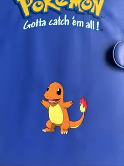 Pokemon Charmander Blue Vintage Rare 4 Pocket Binder 1999 Snap Binder CC - Image 3