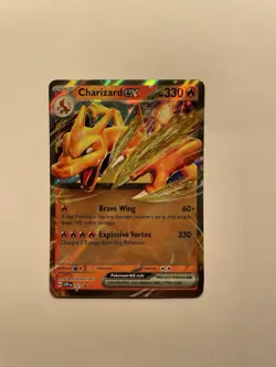 Charizard ex Pokemon Scarlet & Violet Black Star Promo #161 - Image 1