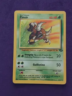 Pinsir (25) Rare Unlimited Jungle 25/64 Pokemon TCG - Image 1