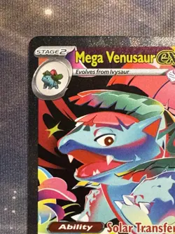Pokemon TCG Mega Venusaur ex 177/132 Me01: Mega Evolution Holo - Image 3