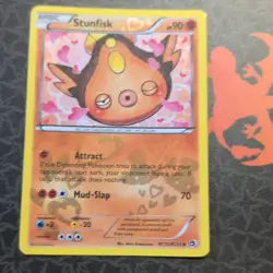 Pokemon Stunfisk RC12/RC25 Legendary Treasures Radiant Collection Uncommon Holo… - Image 1
