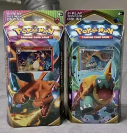 Pokemon TCG Sword & Shield Vivid Voltage: Charizard & Drednaw Theme Deck - Image 1