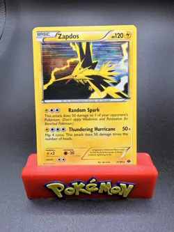 2012 Pokemon Card Rare Next Destinies Holo 41/99 Zapdos - NM - Image 1