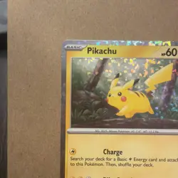 Pokemon TCG Pikachu 002/015 Promo McDonald's Promos 2024 Holo Bleed 0142 - Image 2