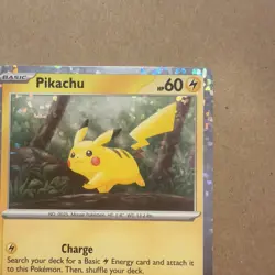 Pokemon TCG Pikachu 002/015 Promo McDonald's Promos 2024 Holo Bleed 0142 - Image 3