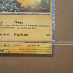 Pokemon TCG Pikachu 002/015 Promo McDonald's Promos 2024 Holo Bleed 0142 - Image 4