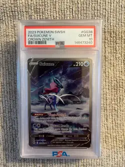 Suicune V 2023 Pokemon SWSH Crown Zenith PSA 10 Gem Mint - Image 1