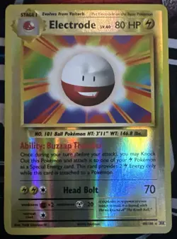 2016 Pokemon XY Evolutions Electrode #40/108 Reverse Holo - Image 1