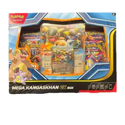 Pokemon Mega Kangaskhan ex Box With Jumbo card, Box loaded & 4 Booster Packs - Image 1