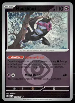 Munkidori (Energy Symbol) 099/217 Ascended Heroes Pokemon Reverse Holo NM - Image 1