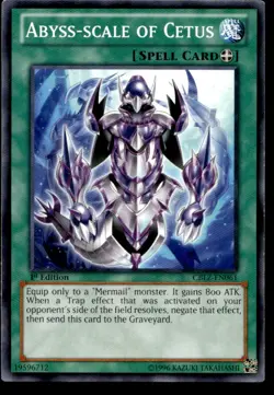 Abyss-scale of Cetus Cosmo Blazer CBLZ-EN061 MP YuGiOh TCG | Buy 10 Get 10 Free - Image 1