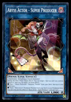 Abyss Actor - Super Producer Photon Hypernova PHHY-EN049 MP YuGiOh TCG | Buy 10 - Image 1