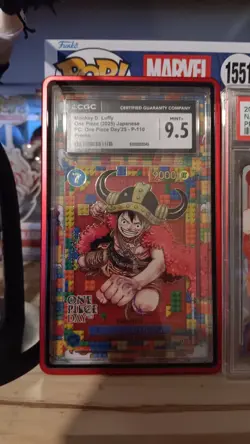 2025 PC: ONE PIECE DAY '25 JPN PROMO #P-110 MONKEY D. LUFFY CGC 9.5 - Image 1