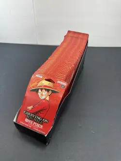 One Piece CCG Carrying On His Will Booster Pack OP13 English 50x Packs SEALED N - Image 2