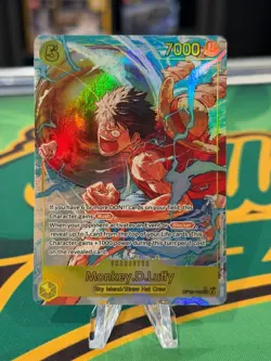 One Piece Monkey.D.Luffy (Alt Art) OP15-119 SEC Adventure on KAMI's Island - Image 1