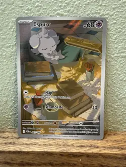 Espurr 95/88 Pokemon Illustration Rare Perfect Order Card NM - Image 1