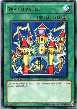 Wattcastle STBL-EN050 Yu-Gi-Oh! Card Light Play 1st Edition - Image 1