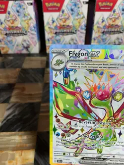 Pokemon TCG Flygon EX Holo Ultra Rare Card Surging Sparks 222/191 - Image 2