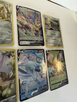 Pokemon TCG Crown Zenith Lot x6 Cards Full Art, Rares: Glaceon, Leafeon, Zacian+ - Image 3