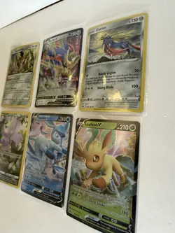 Pokemon TCG Crown Zenith Lot x6 Cards Full Art, Rares: Glaceon, Leafeon, Zacian+ - Image 5