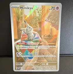 Pokemon TCG Mimikyu 075 SV Scarlet & Violet Promo Cards Holo Promo English - Image 1