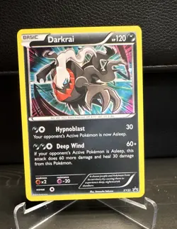Pokemon TCG Darkrai XY22 Promo Holo Card 120 HP Basic English EN - Image 1