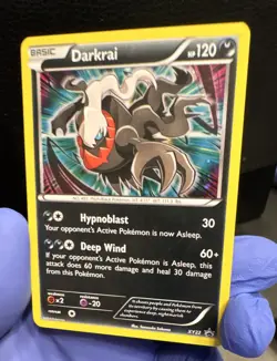 Pokemon TCG Darkrai XY22 Promo Holo Card 120 HP Basic English EN - Image 3