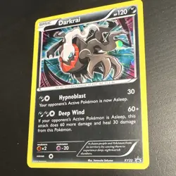 Pokemon TCG Darkrai XY22 Promo Holo Card 120 HP Basic English EN - Image 4