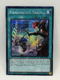Yugioh! Fiendsmith's Tract - MP25-EN093 - Prismatic Secret Rare - 1st Ed - NM - Image 1