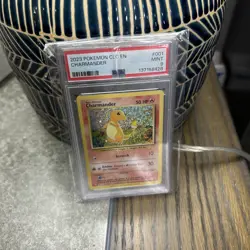 Charmander 001/034 English CLC 2023 Pokemon Trading Card Game Classic PSA Mint 9 - Image 2