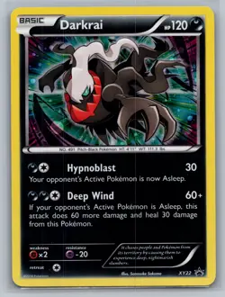 Darkrai XY Promos #XY22 Promo,Holo Pokemon Card - Image 1