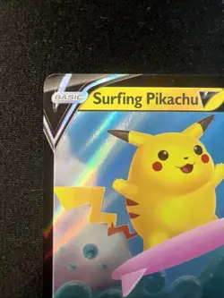Pokemon TCG Celebrations Surfing Pikachu Holo Ultra Rare Card 008/025 - Image 2