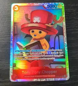 One Piece CCG Tony Tony Chopper Two Legends SR Foil Card OP08-007 NM - Image 1