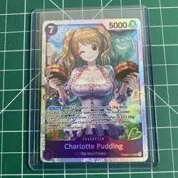 Charlotte Pudding PRB02-010 SR ONE PIECE Card The Best 2 - One Piece English - Image 1