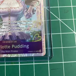 Charlotte Pudding PRB02-010 SR ONE PIECE Card The Best 2 - One Piece English - Image 2