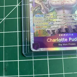 Charlotte Pudding PRB02-010 SR ONE PIECE Card The Best 2 - One Piece English - Image 3