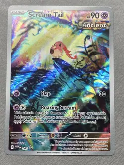 Scream Tail 065 Sv: Scarlet & Violet Promo Cards Holo NM - Image 1