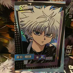 Killua Zoldyck SSR - Hunter x Hunter Collectible Trading Card - Image 2