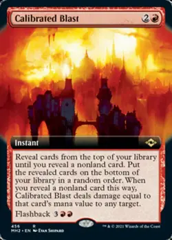 MTG *Calibrated Blast Extended X4* (NM) Modern Horizons 2 Magic Free Ship - Image 1