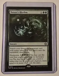 MTG Nature's Rhythm Tarkir: Dragonstorm Regular NM - Image 1